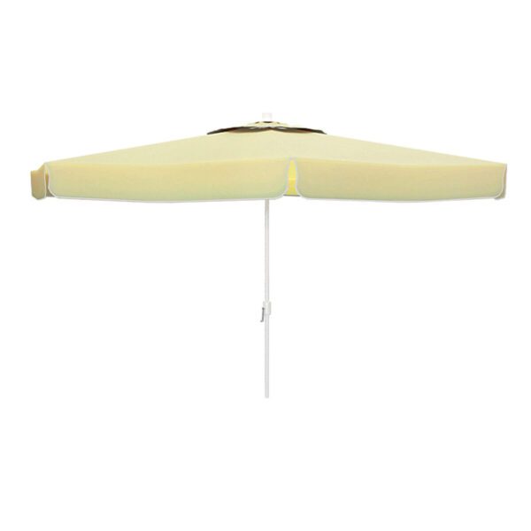 Sunshade Marbueno White Polyester Aluminium ? 270 cm