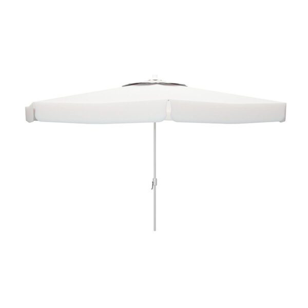 Sunshade Marbueno White Polyester Aluminium ? 300 cm