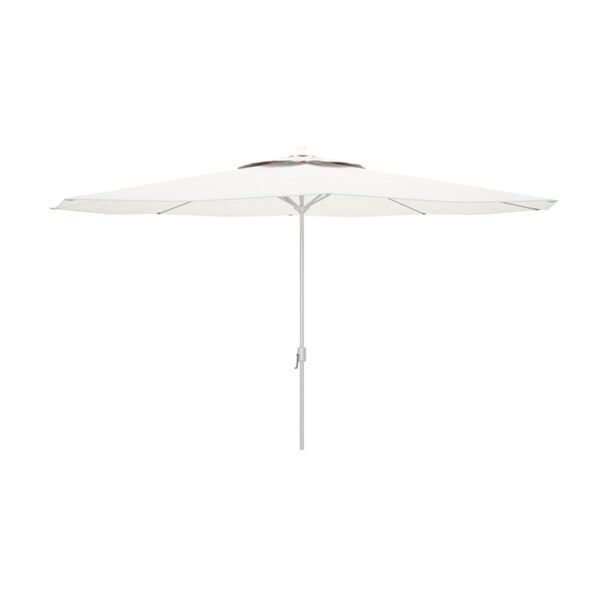 Sunshade Marbueno White Polyester Steel ? 270 cm