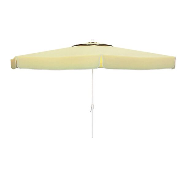 Sunshade Marbueno White Polyester Aluminium ? 270 cm