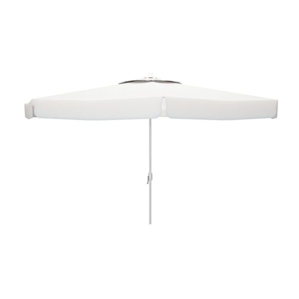Sunshade Marbueno White Polyester Aluminium ? 300 cm