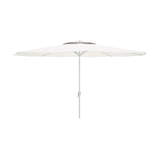 Sunshade Marbueno White Polyester Steel ? 270 cm